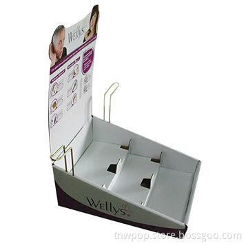 Carton display, strong, stable, eye-catching, product standup, have good looking for selling